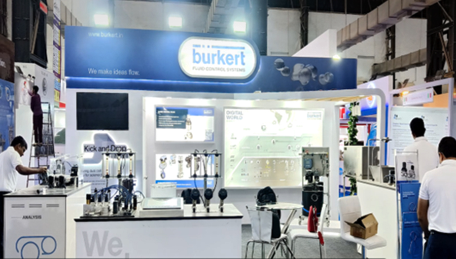 Bürkert Exhibition Setup India